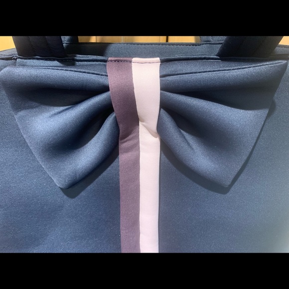 NEW Stella & Dot Crush It "Don't Let Them Tell You No" Padded Tote Bag w/Bow - Picture 4 of 16